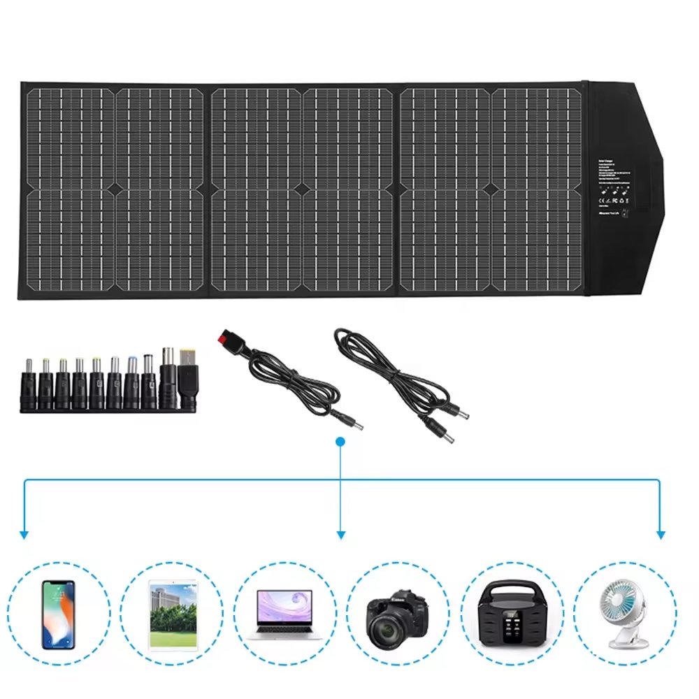 125W Foldable Solar Panel For All Portable Power Station - Maxim