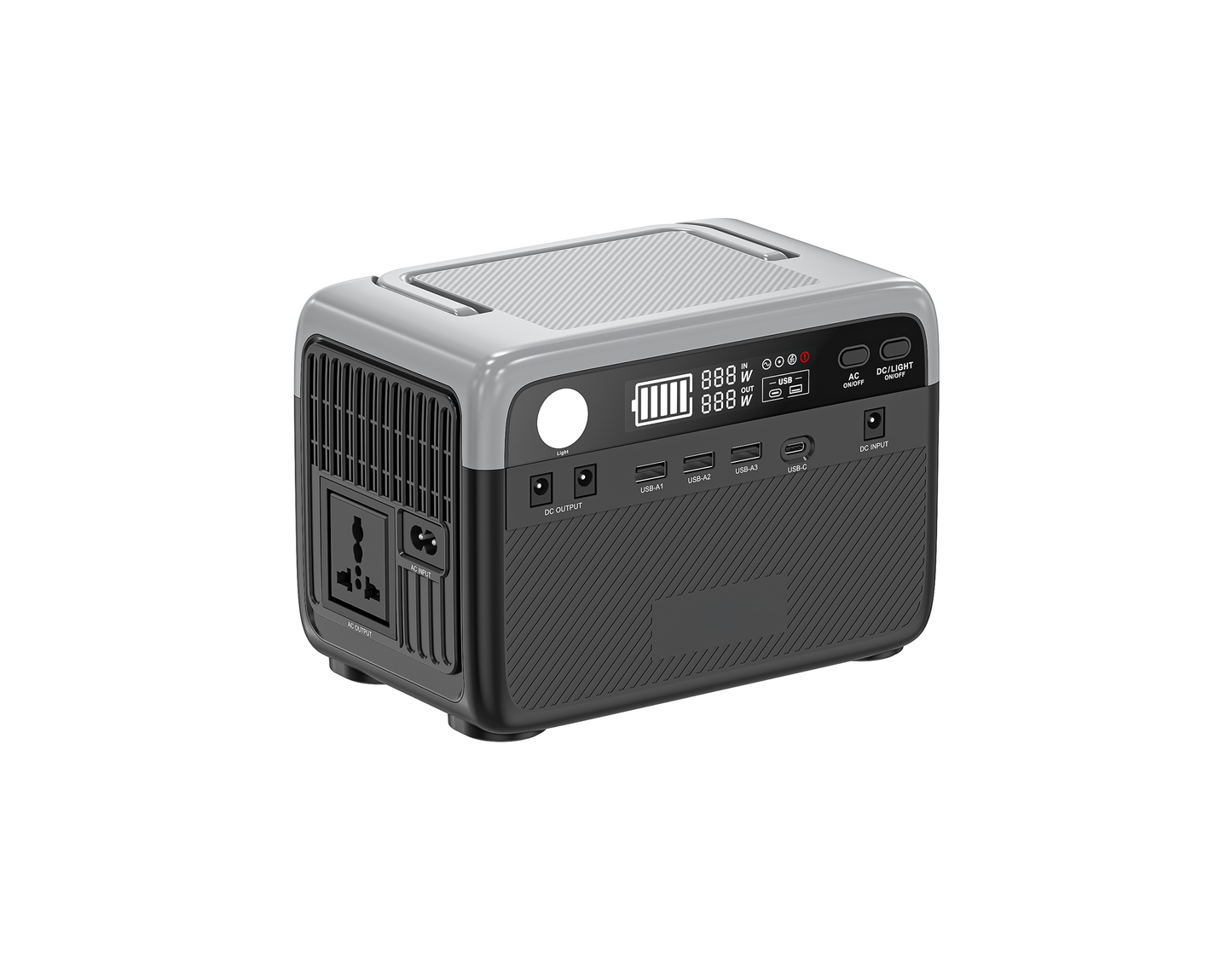 Jupiter Q300 Power Station 300W (600W Peak) 230Wh LifePO4 For Starlink, TV, Fan, Laptop, Phone, Power Bank