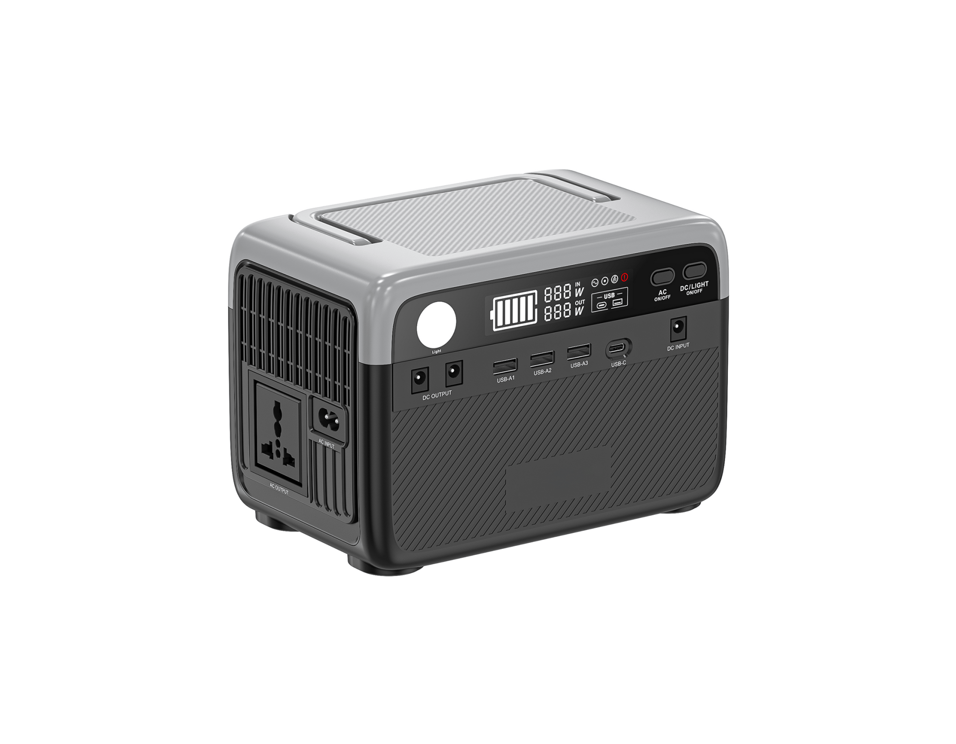 Jupiter Q300 Power Station 300W (600W Peak) 230Wh LifePO4 For Starlink, TV, Fan, Laptop, Phone, Power Bank - Maxim