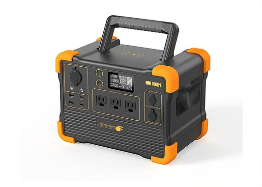 Maxim ThunderStorm 1.2Kva Power Station With LiFePO4 614Wh Battery - Solar Panel Included - Maxim