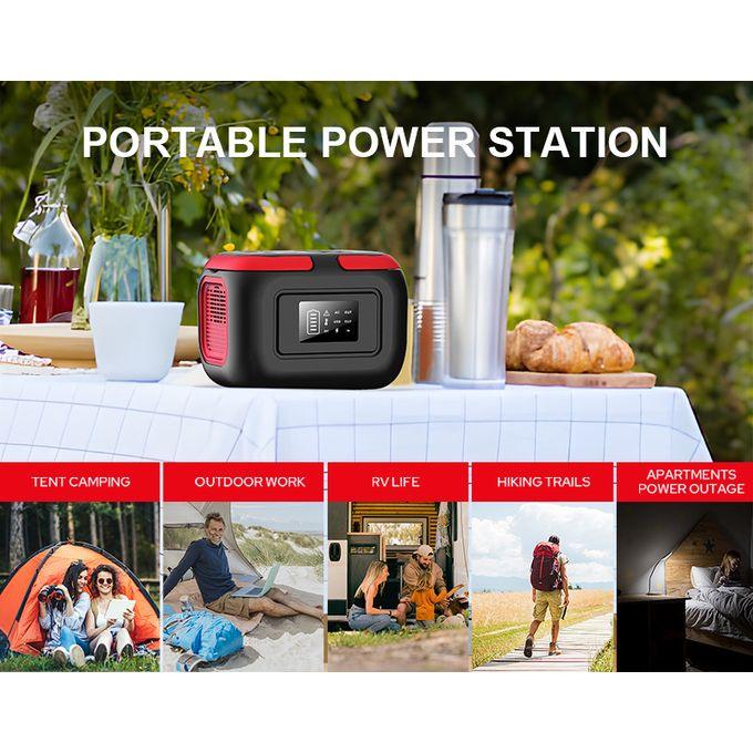 Portable Power Station AC 120W 98Wh Power Pack Solar Generator for Laptop, Desktop, Fan - Maxim